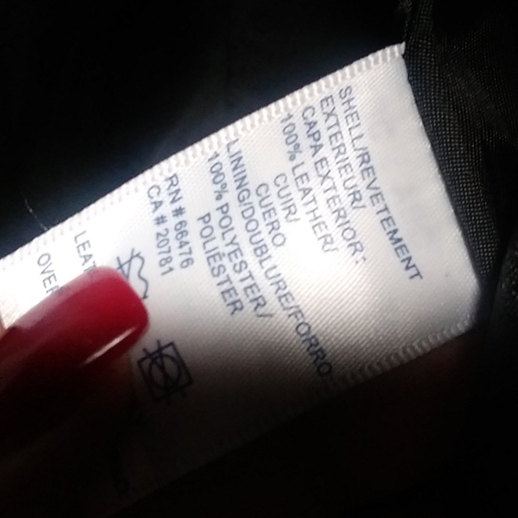 Leather Tommy Hilfiger jacket - Picture 7 of 8